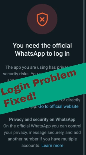 fix login problem